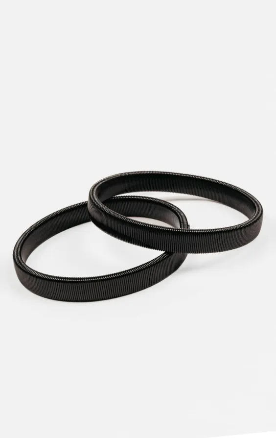Svart Armband för skjorta