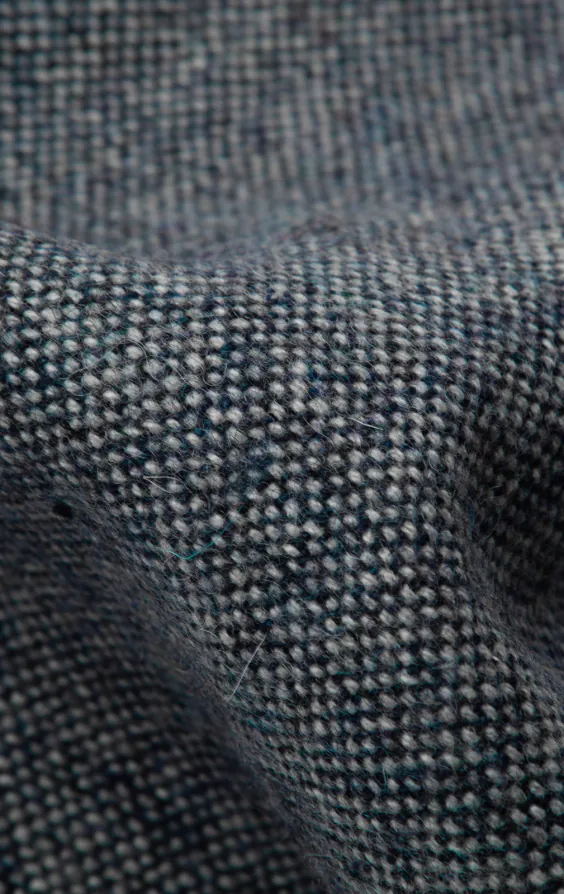 Blå 'Donegal' tweed väst - photo 3 Blå 'Donegal' tweed väst - photo 3