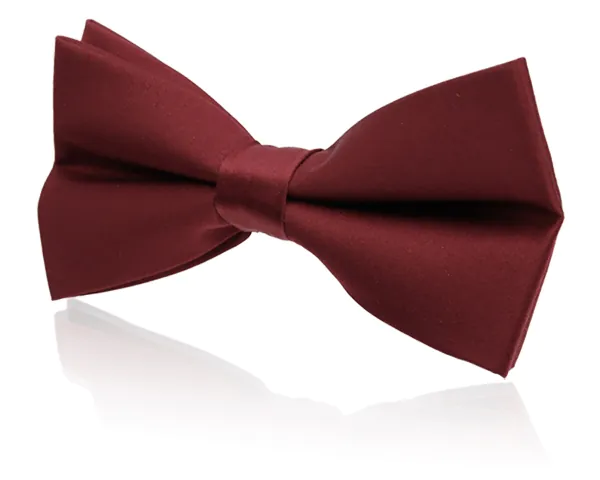 Pojkar Vinröd Polyester Kummerband & Knuten Fluga Set - photo 1