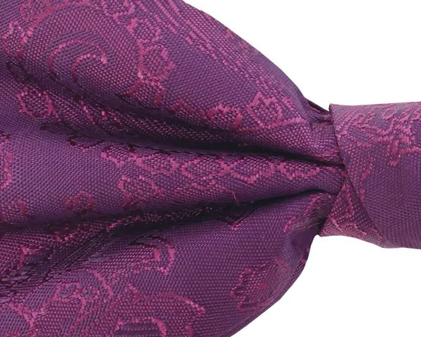Pojkar lila paisley fluga - photo 1