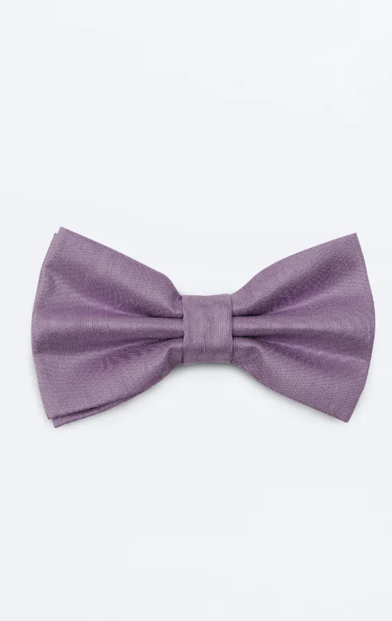 Lavendel fluga i polyester dupion