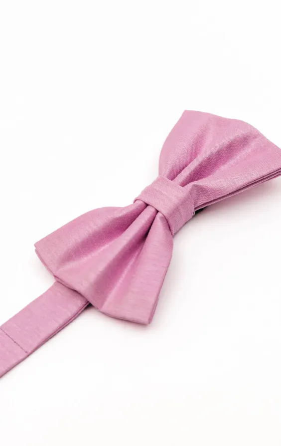 Rosa fluga i polyester dupion - photo 1