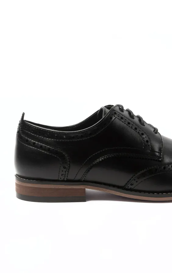 Svarta Derby brogue skor - photo 4 Svarta Derby brogue skor - photo 4