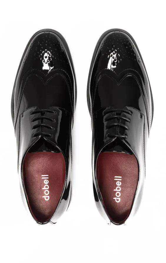Svarta brogue lackskor - photo 2
