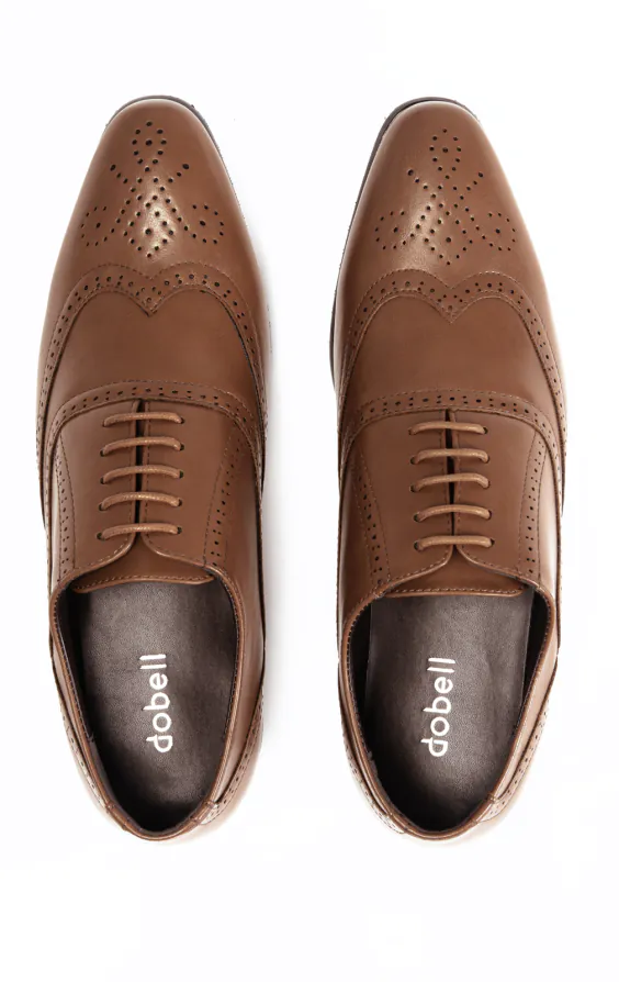 Tan Oxford brogue skor - photo 2