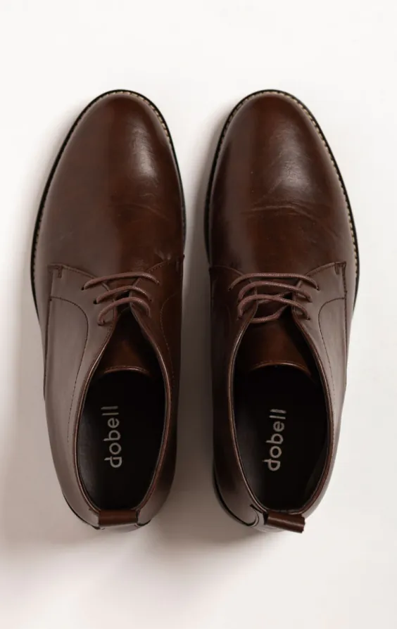 Mörkbruna snörade Chukka boots - photo 3