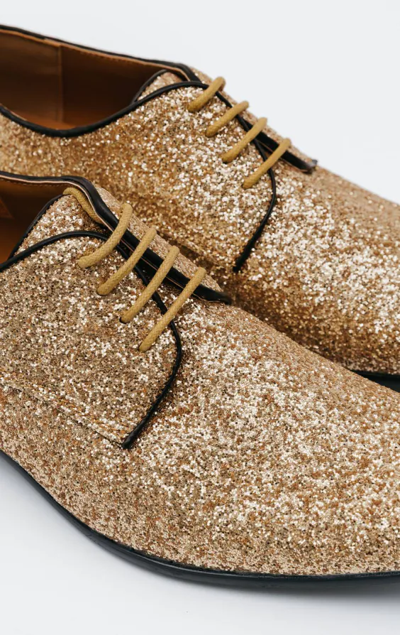 Guldiga glitter skor - photo 3 Guldiga glitter skor - photo 3