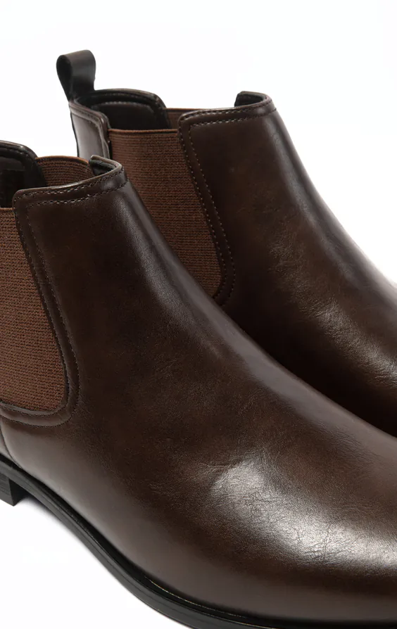 Mörkbruna Chelsea boots - photo 3 Mörkbruna Chelsea boots - photo 3