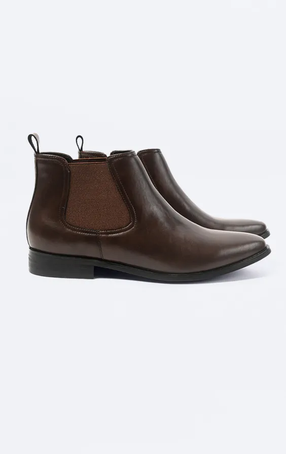 Mörkbruna Chelsea boots Mörkbruna Chelsea boots