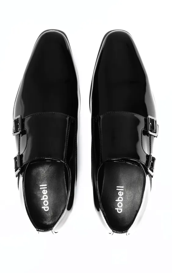 Svarta lackskor med 'Double Monk Strap' - photo 2
