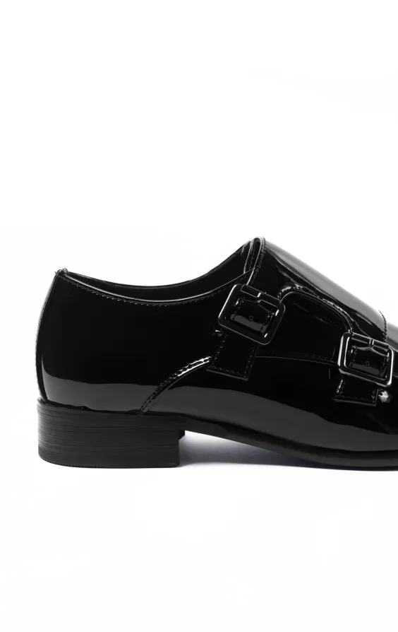 Svarta lackskor med 'Double Monk Strap' - photo 4