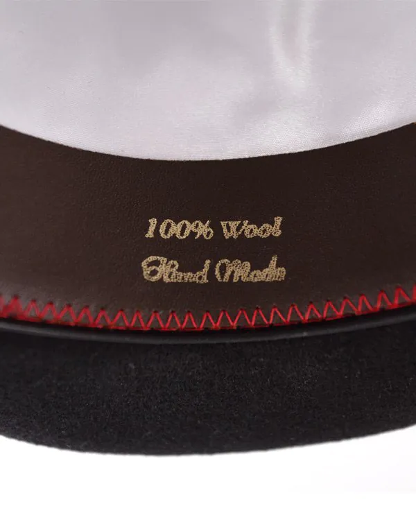 Traditionell yllefilt, svart hög hatt - photo 1