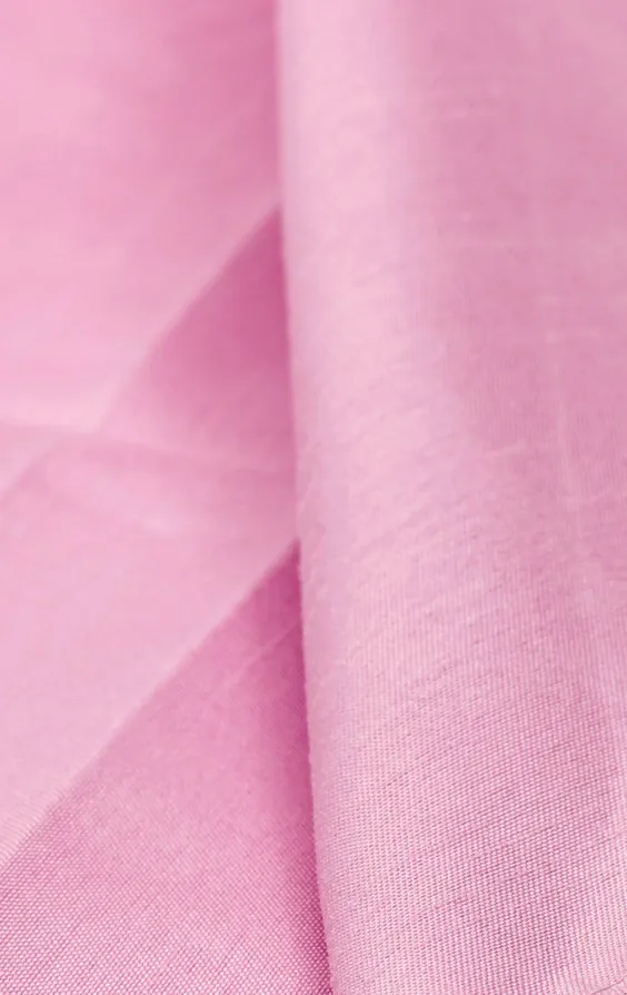 Rosa bröstnäsduk i polyester dupion - photo 2