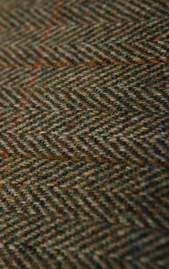 Harris Tweed, Tweedkavaj, grön, storrutig - photo 6