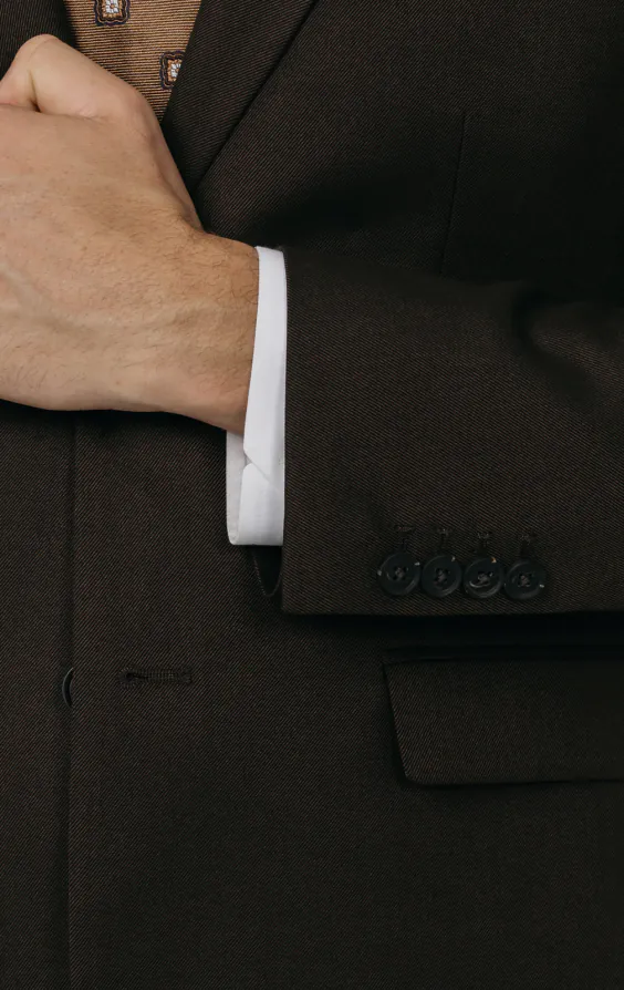 Brun twill kostym - photo 3 Brun twill kostym - photo 3