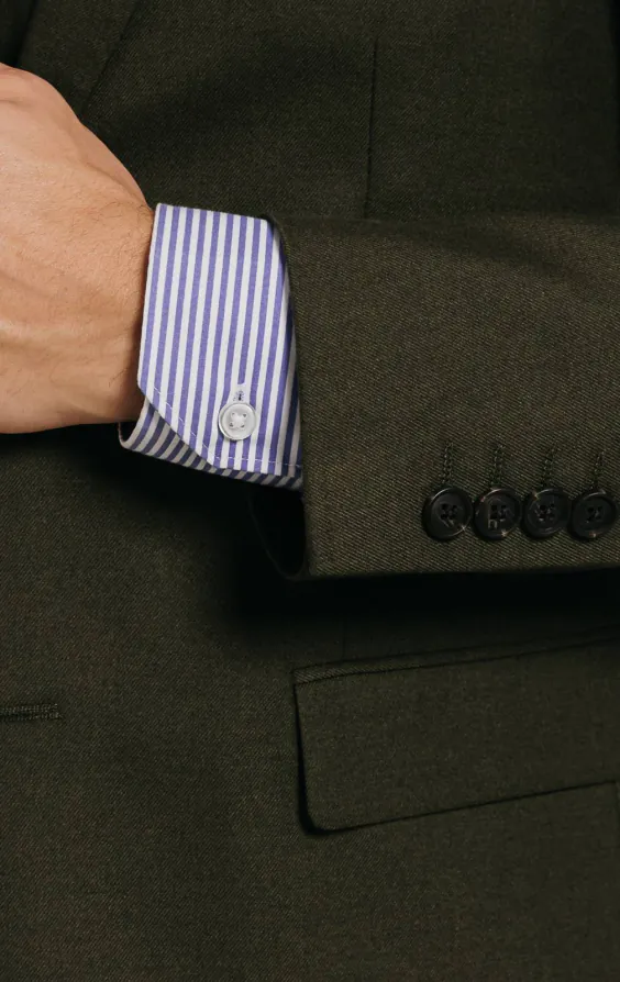 Mörkgrön twill kostym - photo 1