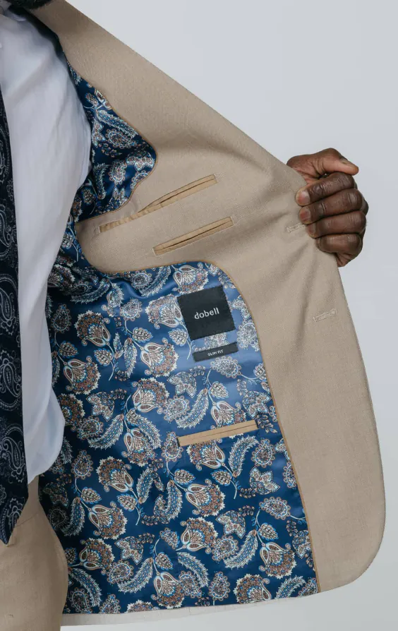 Stone sharkskin slim fit kostymkavaj - photo 4 Stone sharkskin slim fit kostymkavaj - photo 4