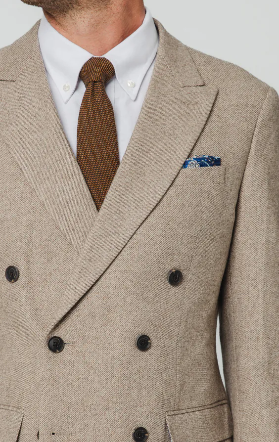 Camelbrun twill tweed kostymkavaj - photo 3 Camelbrun twill tweed kostymkavaj - photo 3