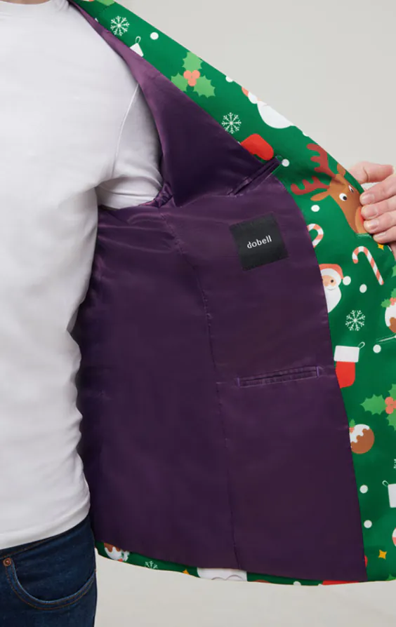 Tomte & vänner grön Jul kavaj - photo 2