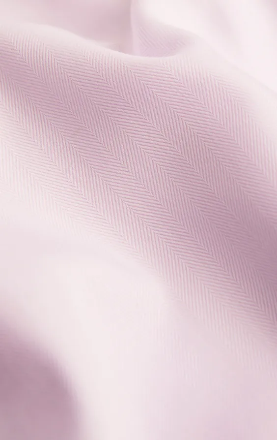 Lilac, fiskbensmönstrad, 100% bomull poplin, easy care skjorta - photo 3 Lilac, fiskbensmönstrad, 100% bomull poplin, easy care skjorta - photo 3