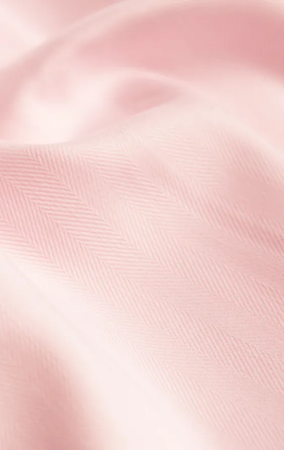 Rosa, fiskbensmönstrad, 100% bomull poplin, easy care skjorta - photo 3