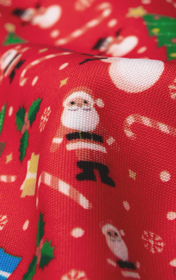 Festlig kul röd Jul fluga - photo 2