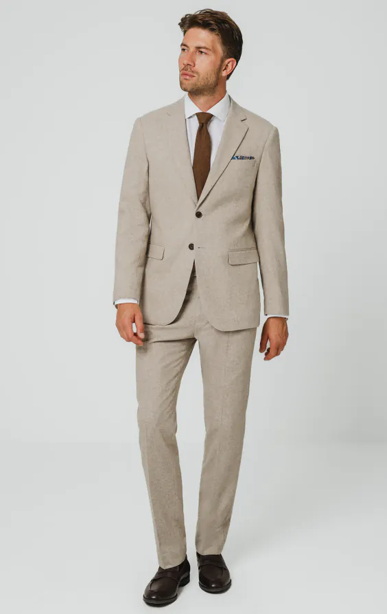 Stone 'Donegal' tweed kostym - photo 1