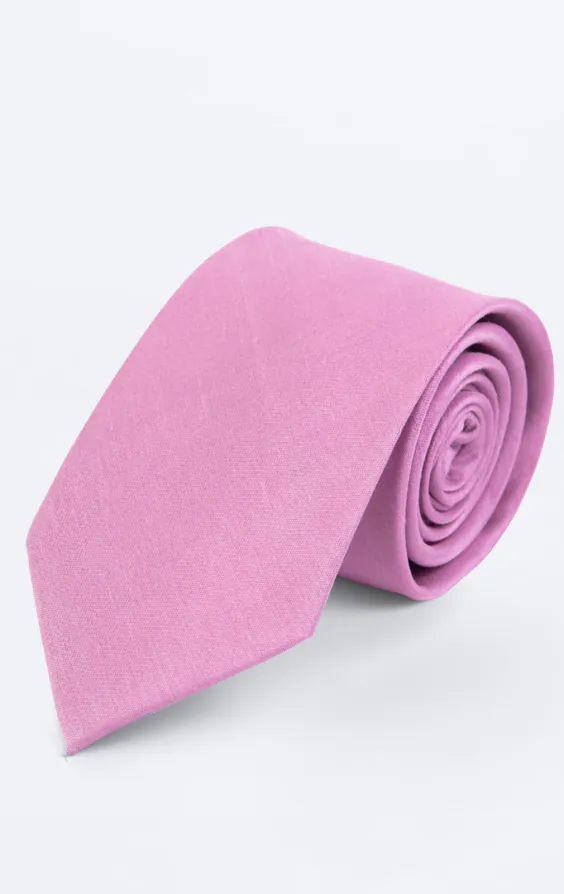 Rosa slips i polyester dupion