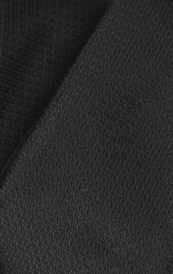 Svart texturerad slips - photo 3