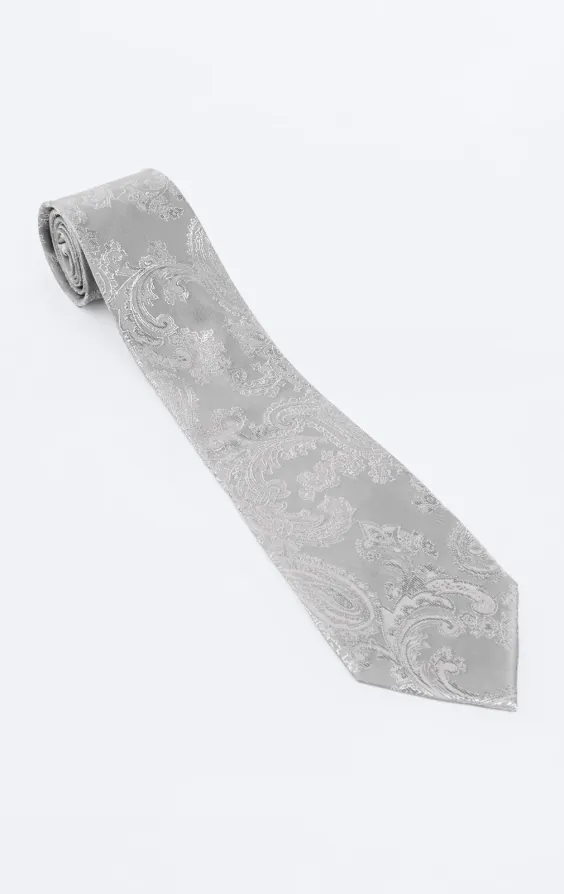 Silver paisley slips - photo 2