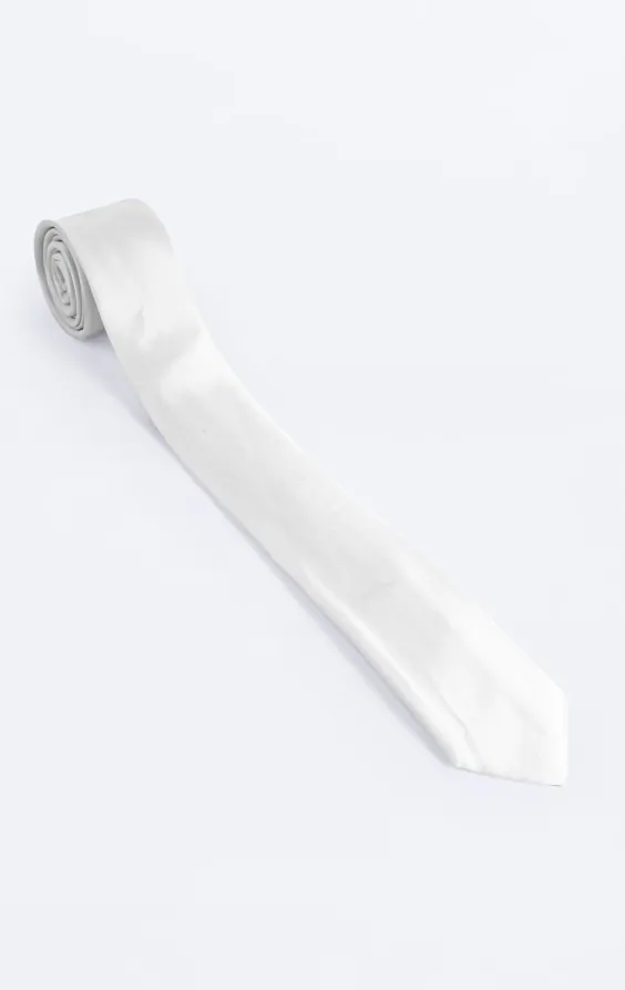 Smal vit slips - photo 2