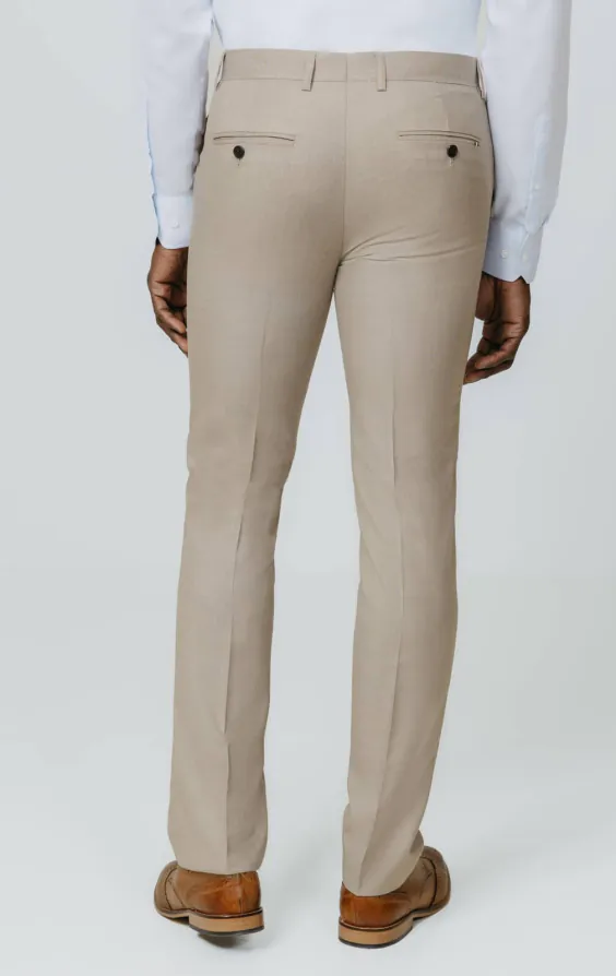 Stone sharkskin slim fit kostymbyxor - photo 2 Stone sharkskin slim fit kostymbyxor - photo 2