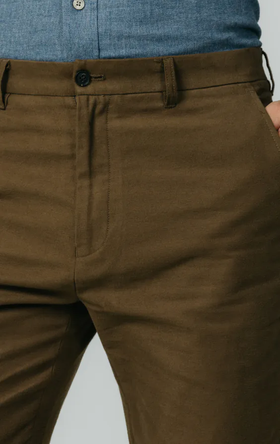 Taupe moleskinbyxor - photo 1 Taupe moleskinbyxor - photo 1