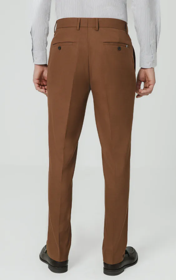 Midbrun twill kostymbyxor - photo 2 Midbrun twill kostymbyxor - photo 2