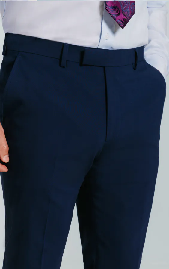 Blå slimfit kostymbyxa - photo 1 Blå slimfit kostymbyxa - photo 1
