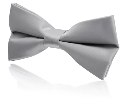 Knuten silverfluga i polyester för pojkar