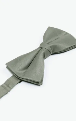 Silverfluga i polyester dupion