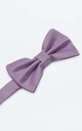 Lavendel fluga i polyester dupion