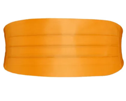 Orange kummerband i polyester