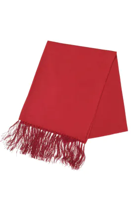 Röd scarf