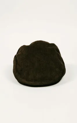 Olivgrön klassisk machester Flat cap