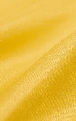 Auroragul bröstnäsduk i polyester dupion