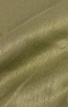 Grön bröstnäsduk i polyester dupion