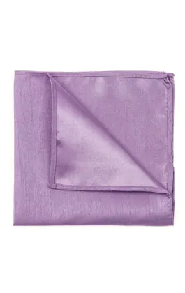 Lavendel bröstnäsduk i polyester dupion
