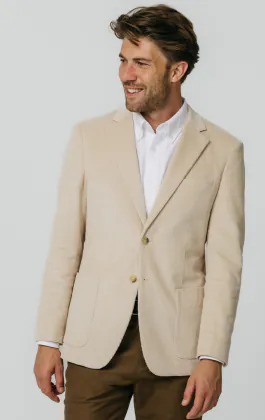 Beige manchester kavaj