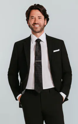 Svart kostym