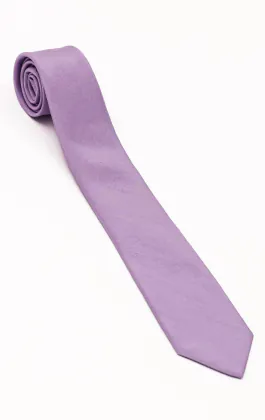 Lavendel slips i polyester dupion