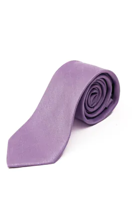 Lavendel slips i polyester dupion