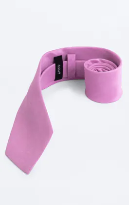 Rosa slips i polyester dupion