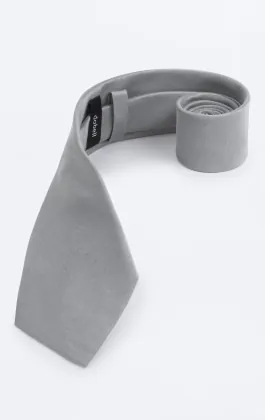 Silverslips i polyester dupion